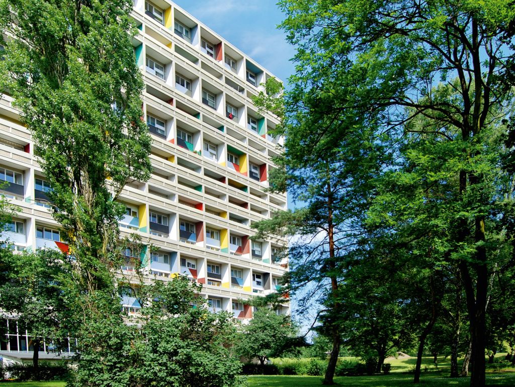 Corbusierhaus in Westend