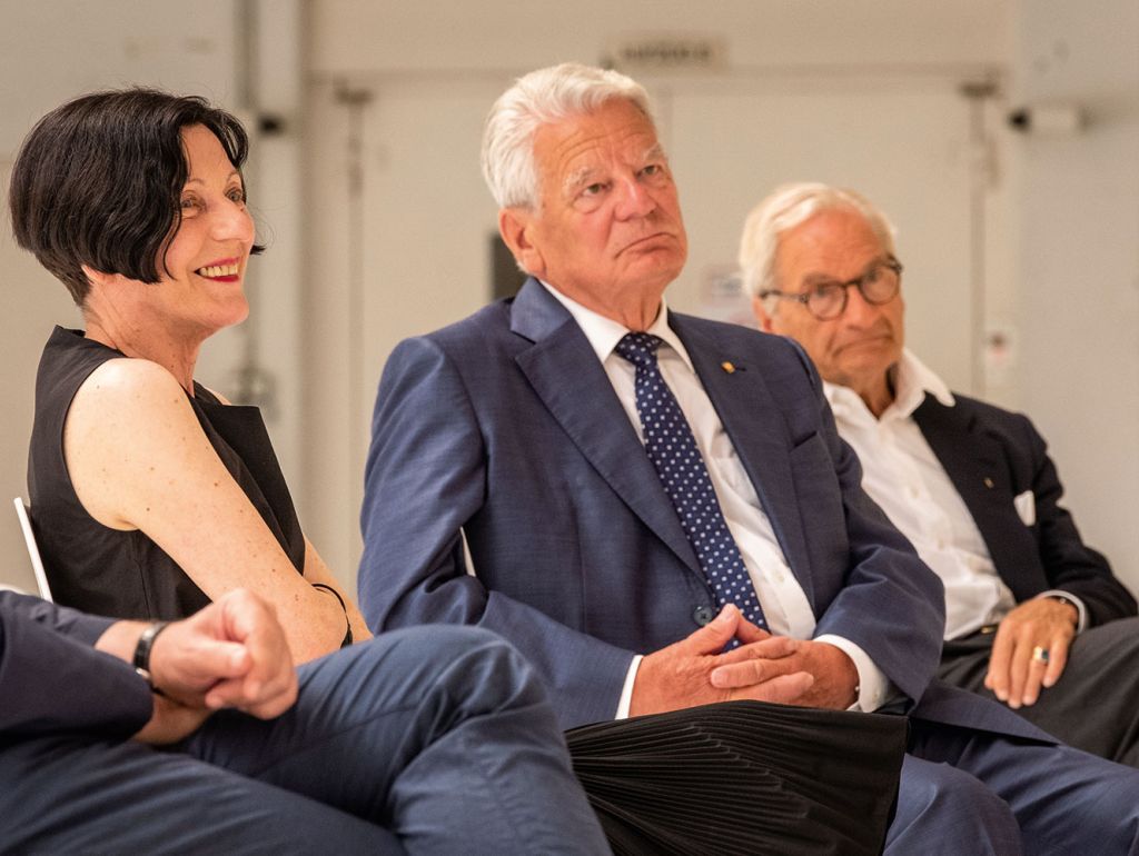 Herta Müller, Joachim Gauck und Bernd Schultz