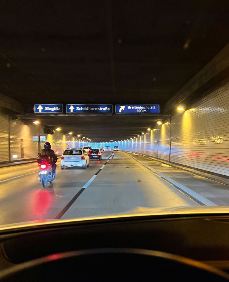 Stadtautobahn Tunnel Schlangenbader Straße