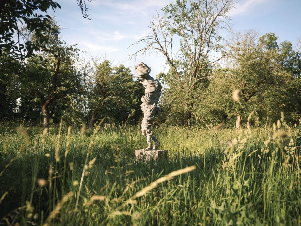 Eines der 29 Werke. Hier eine Skulptur von Tobias Ziegler.