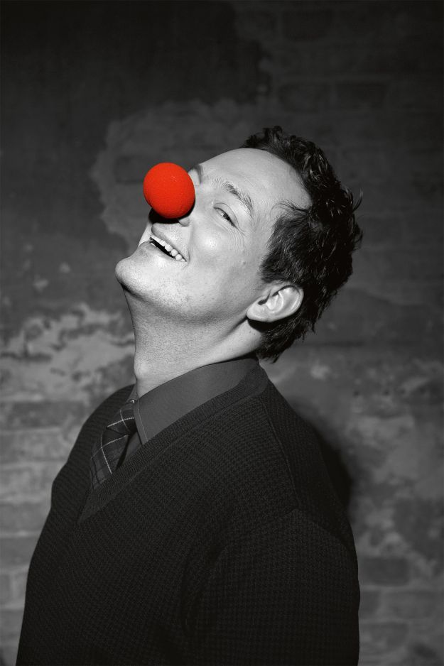 Eckart von Hirschhausen mit roter Clown-Nase